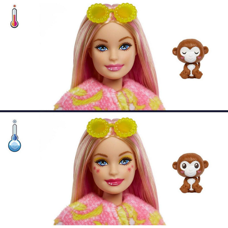Barbie Cutie Reveal Jungle Series Monkey Doll