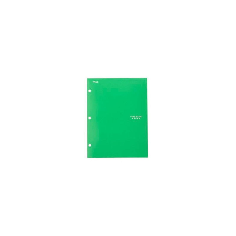 Mead Five Star 4 Pocket Solid Paper Folder (Colors May Vary)