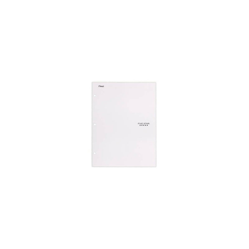 Mead Five Star 4 Pocket Solid Paper Folder (Colors May Vary)