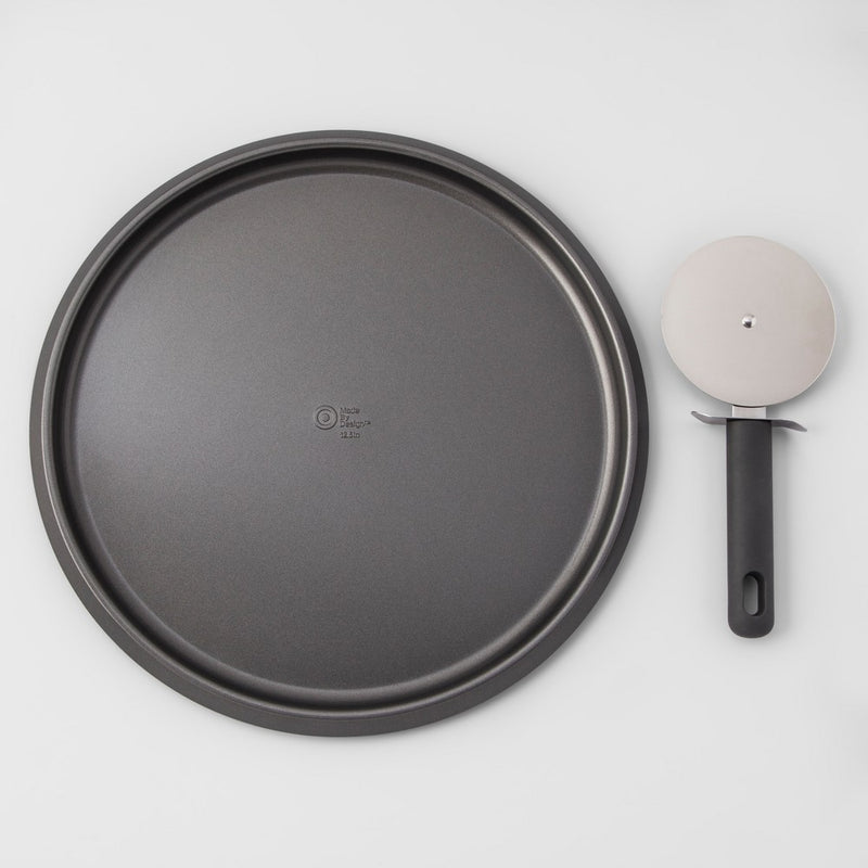 Stainless Steel Pizza Cutter with Soft Grip - Made By Design™