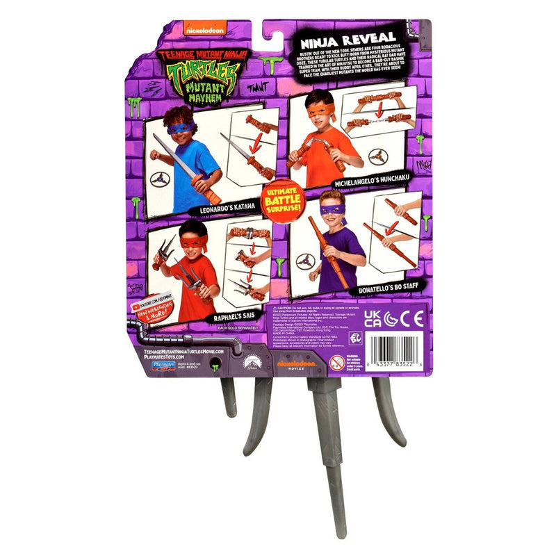 Teenage Mutant Ninja Turtles: Mutant Mayhem Ninja Reveal Raphael's Sais and Role Play Set
