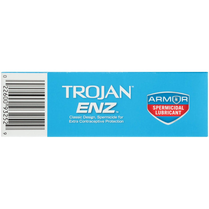 Trojan ENZ Lubricated Premium Latex Condoms - 12ct