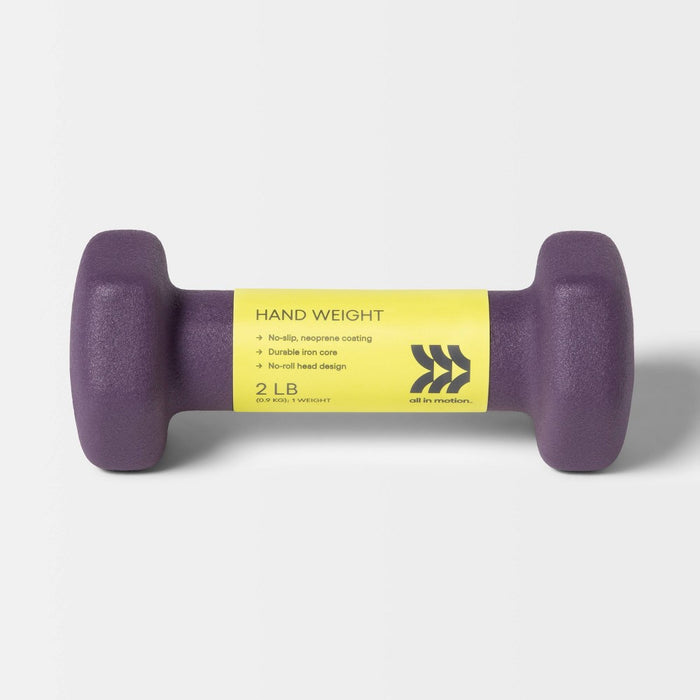 Dumbbell 2lbs Violet - All in Motion™