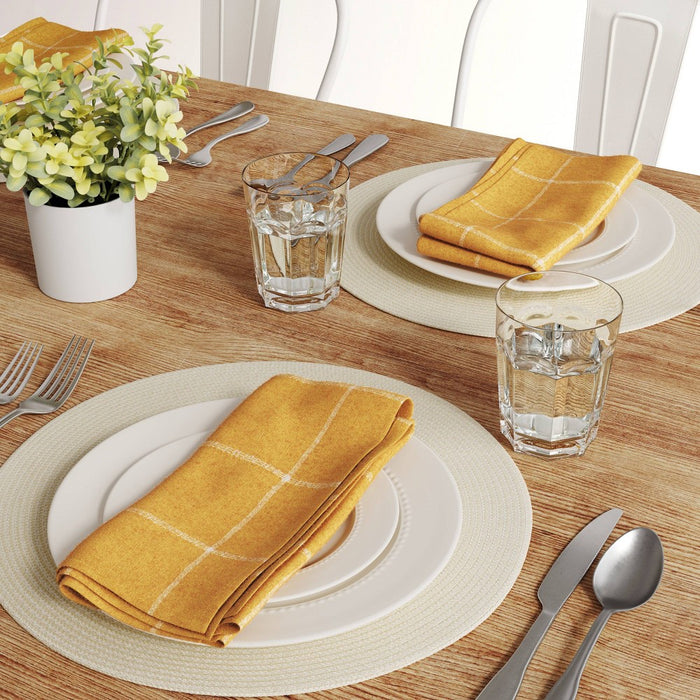 Polyround Charger Placemat Cream - Threshold™