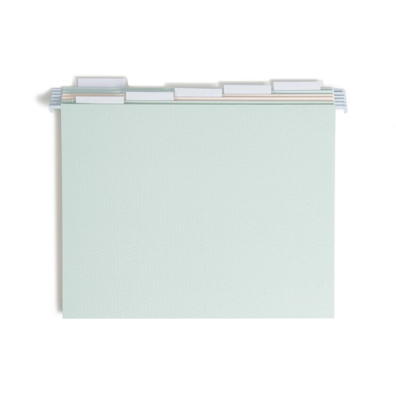 U Brands 6ct 6 Pockets Hanging File Folders - Debossed Pastels