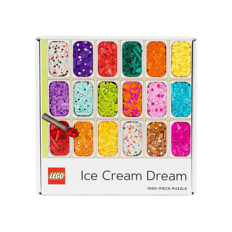 Chronicle Books LEGO Ice Cream Dream Jigsaw Puzzle - 1000pc