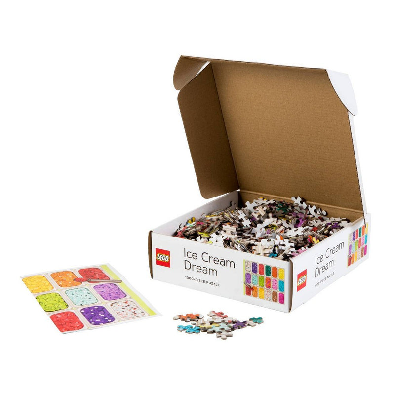 Chronicle Books LEGO Ice Cream Dream Jigsaw Puzzle - 1000pc
