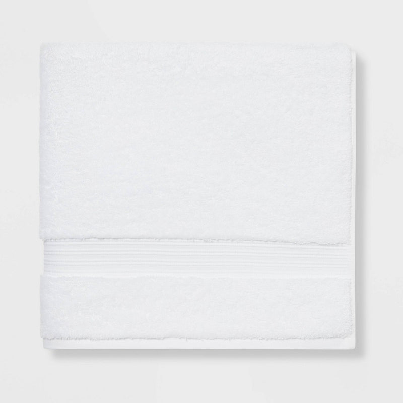 Antimicrobial Oversized Bath Towel White - Threshold™