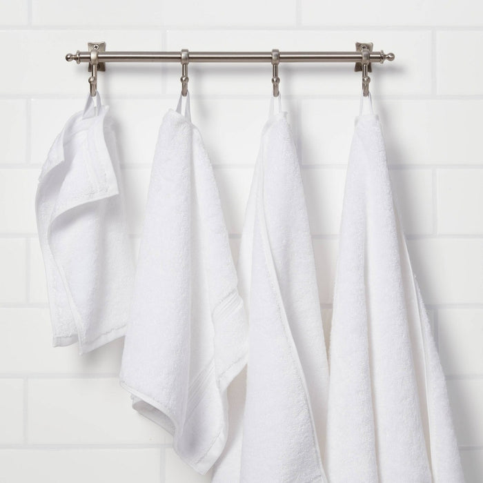 Antimicrobial Oversized Bath Towel White - Threshold™