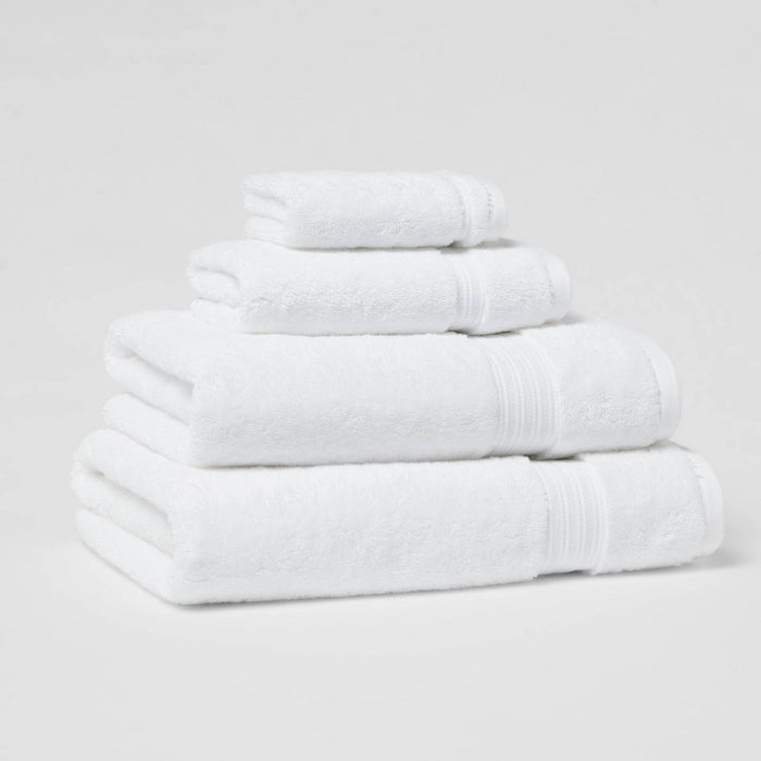 Antimicrobial Oversized Bath Towel White - Threshold™