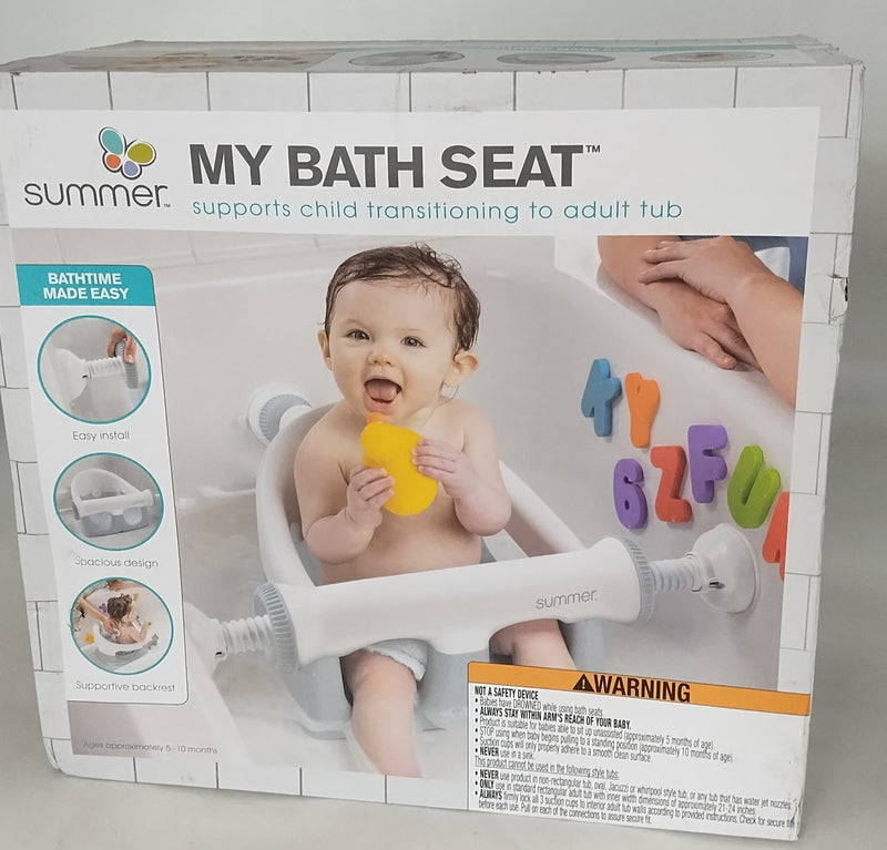 Summer Infant My Bath Seat - Gray