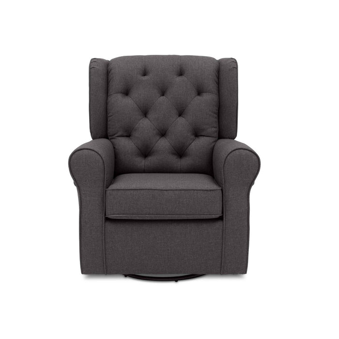 Delta Children Emma Nursery Glider Swivel Rocker Chair – Charcoal (LOCAL PICKUP ONLY)