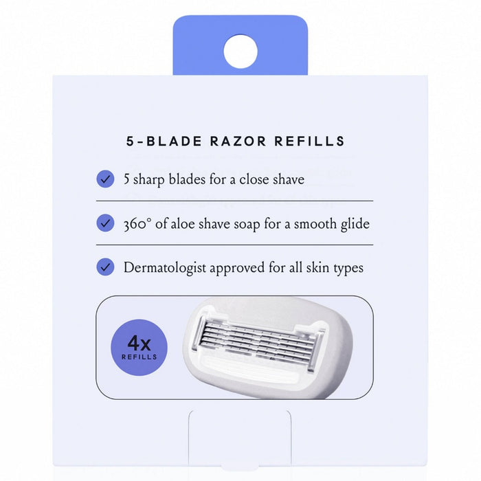 Billie Women’s 5-Blade Razor Refill - 4ct