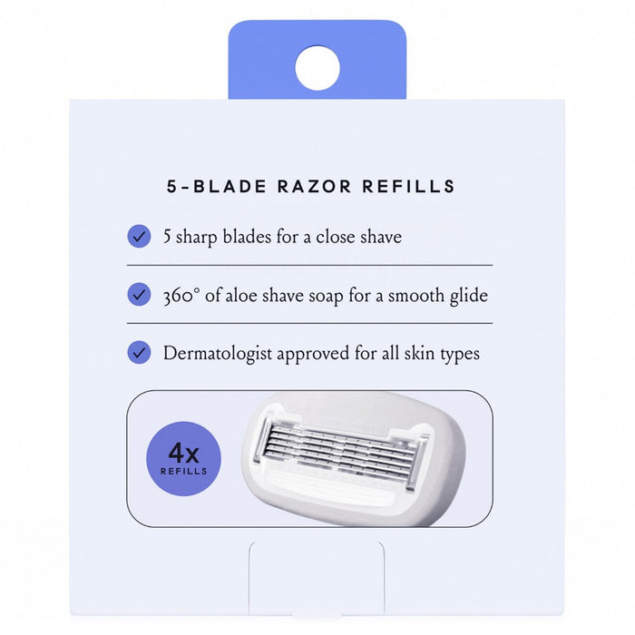 Billie Women’s 5-Blade Razor Refill - 4ct