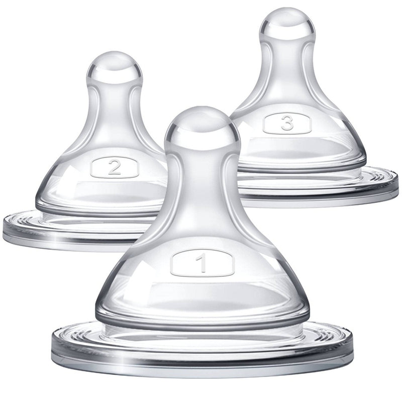 Chicco 2pk Duo Hybrid Baby Bottle with Invinci-Glass Inside/Plastic Outside with Slow Flow Anti-Colic Nipple - Clear/Gray - 5oz