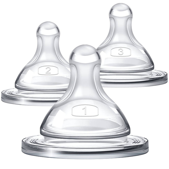 Chicco 2pk Duo Hybrid Baby Bottle with Invinci-Glass Inside/Plastic Outside with Slow Flow Anti-Colic Nipple - Clear/Gray - 5oz