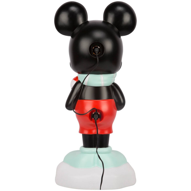 Disney Mickey Mouse & Friends Mickey Mouse 24" Lit Blow Mold Decorative Sculpture Black/White (LOCAL PICKUP ONLY)