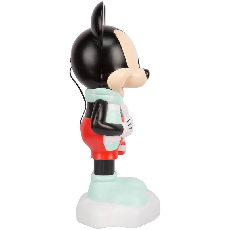 Disney Mickey Mouse & Friends Mickey Mouse 24" Lit Blow Mold Decorative Sculpture Black/White (LOCAL PICKUP ONLY)