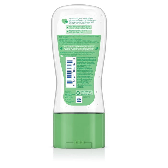 Johnson's Baby Oil Gel with Aloe Vera & Vitamin E - 6.5 fl oz