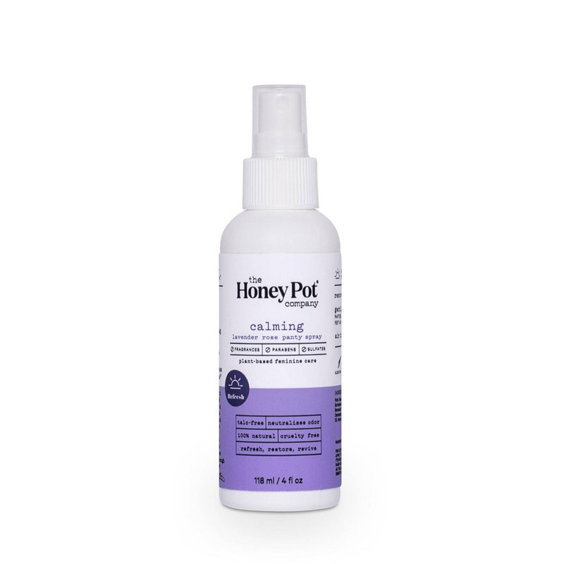 The Honey Pot Lavender Fragrance free Panty Spray - 4oz