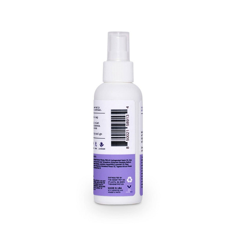 The Honey Pot Lavender Fragrance free Panty Spray - 4oz