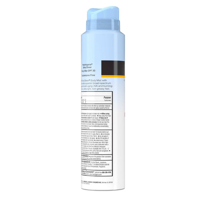 Neutrogena Ultra Sheer Lightweight Sunscreen Spray - SPF 30 - 5oz