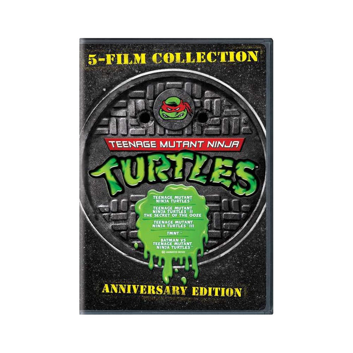 5 Film Collection: TMNT Anniversary Edition (DVD) (2020) *BRAND NEW & SEALED* *ADD 3 TO YOUR CART & 1 IS FREE!*