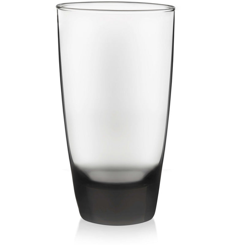 SINGLE GLASS 6Libbey Classic Smoke 16-Piece Tumbler and Rocks Glass Set (LOCAL PICKUP ONLY)