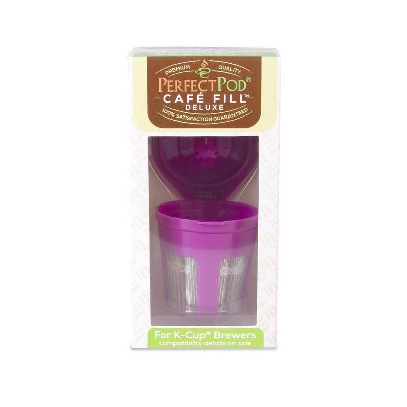 Perfect Pod Café Fill Deluxe Reusable Permanent Filter Capsule