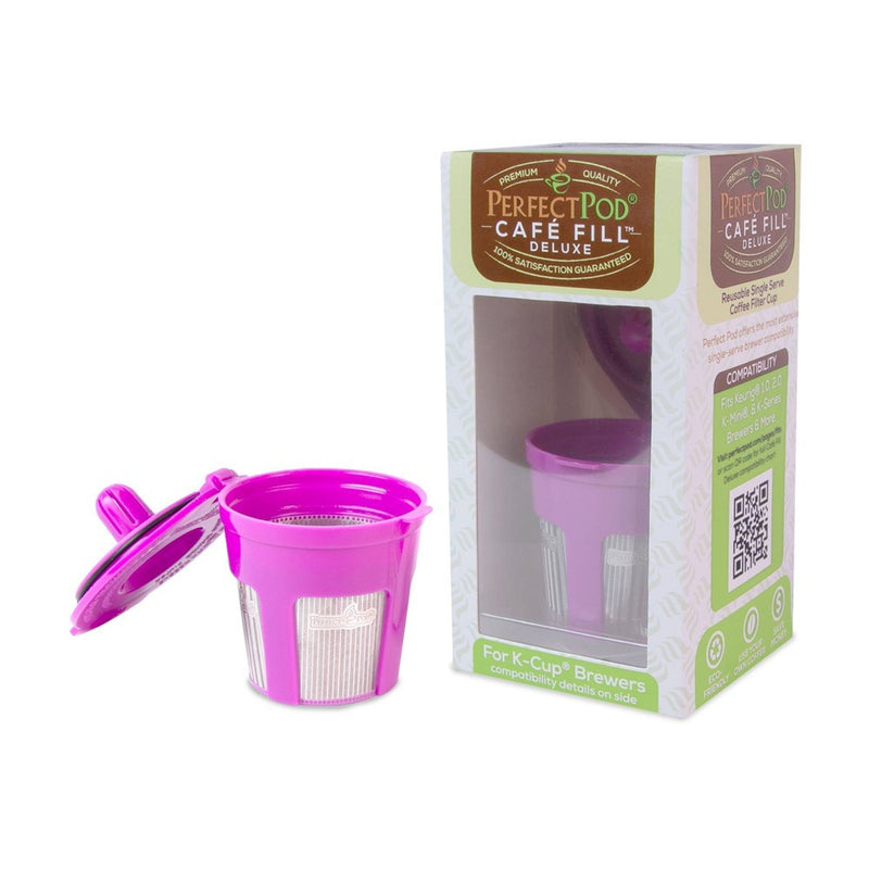Perfect Pod Café Fill Deluxe Reusable Permanent Filter Capsule