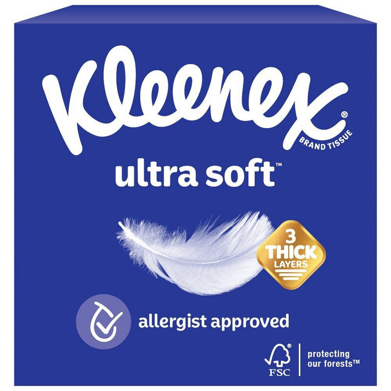 Kleenex Ultra Soft 3-Ply Facial Tissue - 6pk/120ct