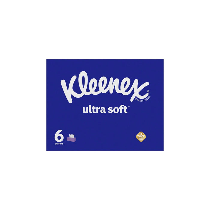Kleenex Ultra Soft 3-Ply Facial Tissue - 6pk/120ct