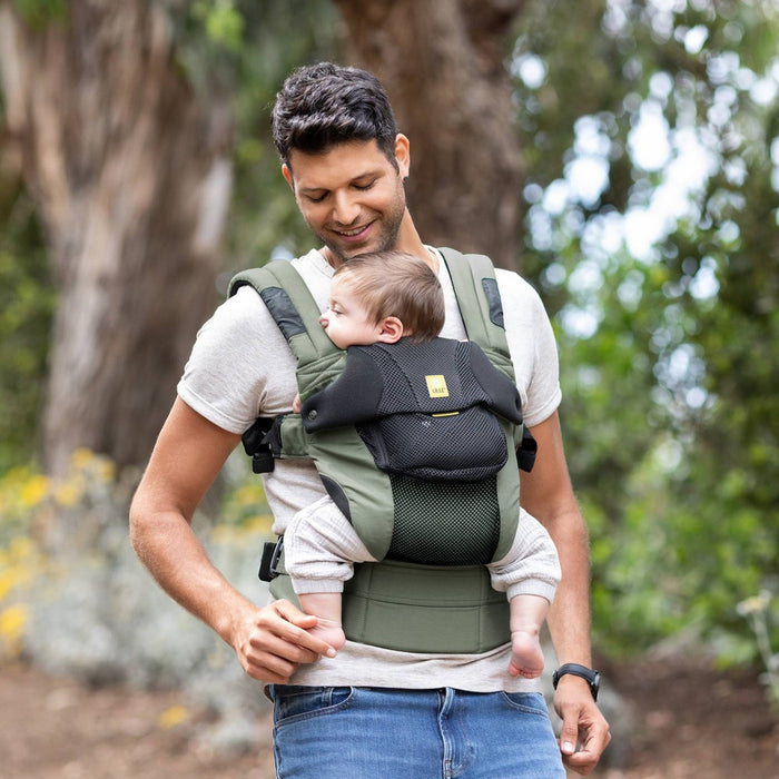 LILLEbaby 6-Position Complete Airflow Baby & Child Carrier - Olive/Black