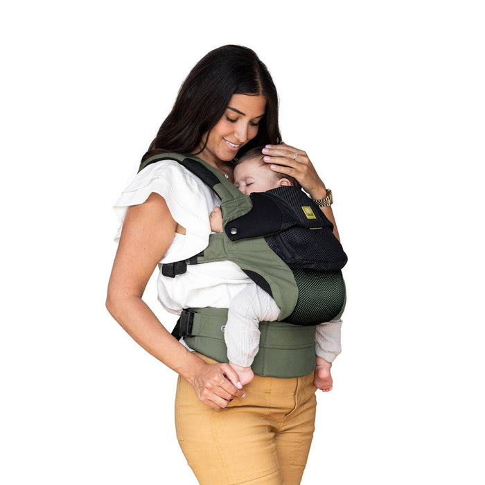 LILLEbaby 6-Position Complete Airflow Baby & Child Carrier - Olive/Black