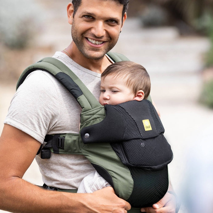 LILLEbaby 6-Position Complete Airflow Baby & Child Carrier - Olive/Black