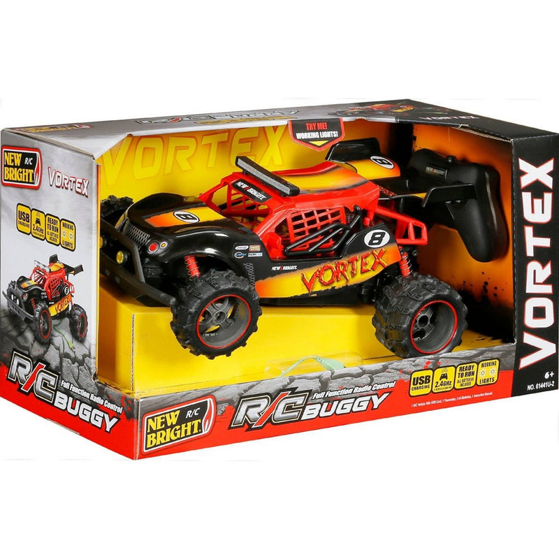 New Bright RC 1:14 Scale Full Function USB Buggy - Vortex Black