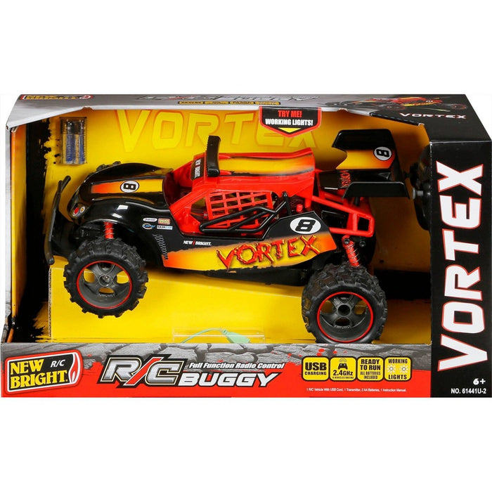 New Bright RC 1:14 Scale Full Function USB Buggy - Vortex Black