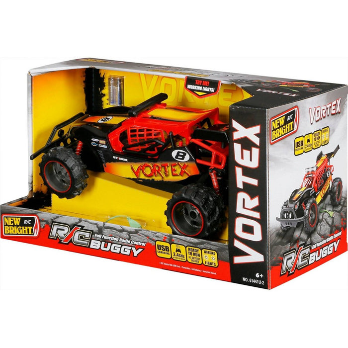New Bright RC 1:14 Scale Full Function USB Buggy - Vortex Black