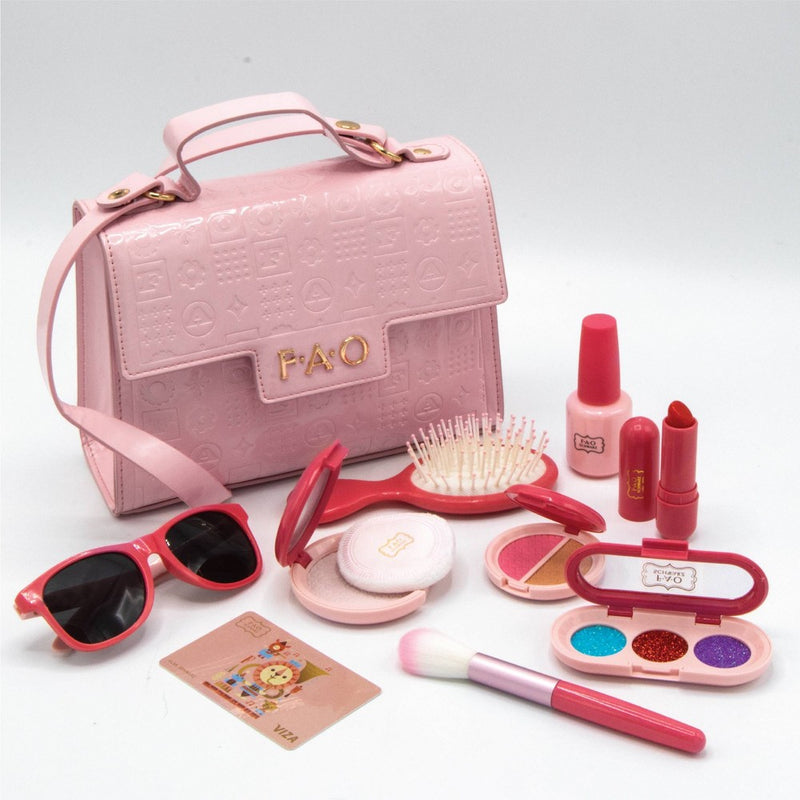 FAO Schwarz Glamour Purse Set Pretend Play Makeup Kit