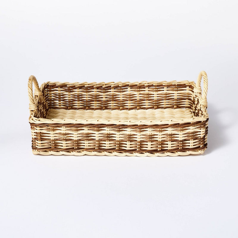 Woven Recta Checker Gathering Tray - Threshold™ designed with Studio McGee