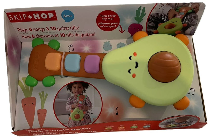 Skip Hop Baby Musical Toy - Farmstand Rock-A-Mole Guitar