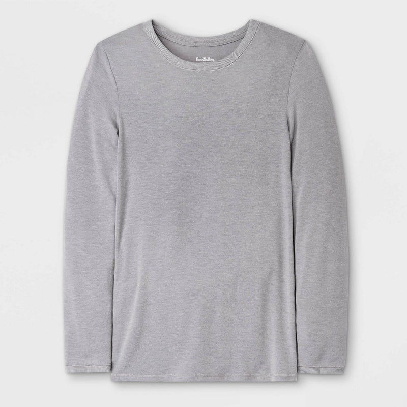 Men's Premium Long Sleeve Thermal Undershirt - Goodfellow & Co™ Gray XXL