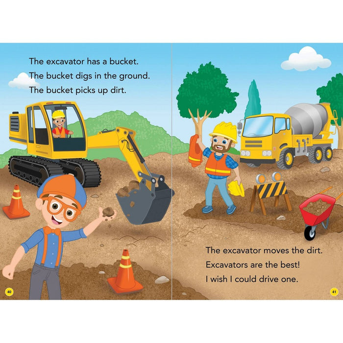 Blippi: All-Star Reader, Level 1: Let's Read! - (All-Star Readers) by Editors of Studio Fun International (Paperback)