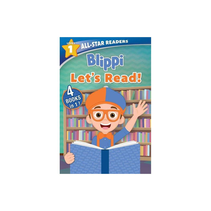Blippi: All-Star Reader, Level 1: Let's Read! - (All-Star Readers) by Editors of Studio Fun International (Paperback)