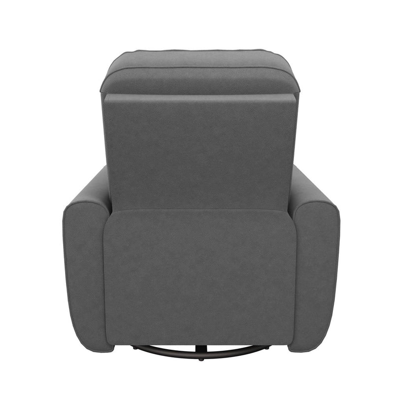 Baby Relax Kennedy Nursery Gliding Recliner Upholstered Accent Chair - Gray (LOCAL PICKUP ONLY)
