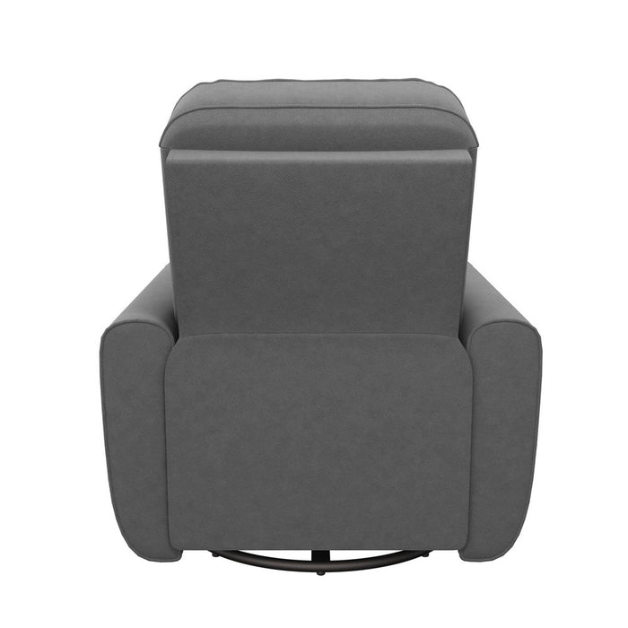 Baby Relax Kennedy Nursery Gliding Recliner Upholstered Accent Chair - Gray (LOCAL PICKUP ONLY)