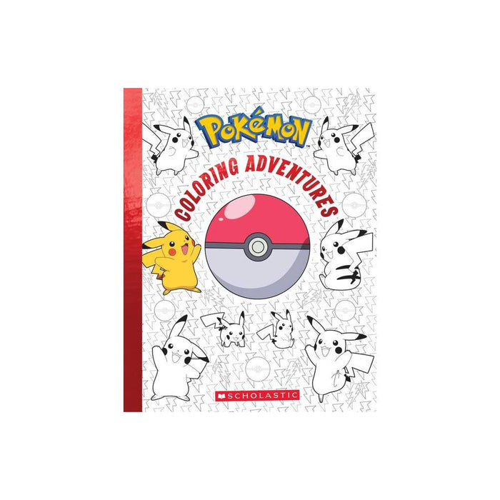 Pokémon Coloring Adventures - by Scholastic (Paperback)