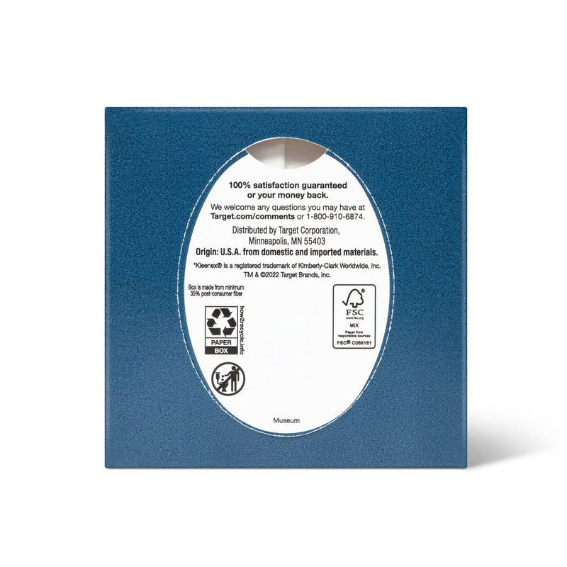 Back-to-School Ultra Soft Facial Tissue - Museum - 65ct - up & up™