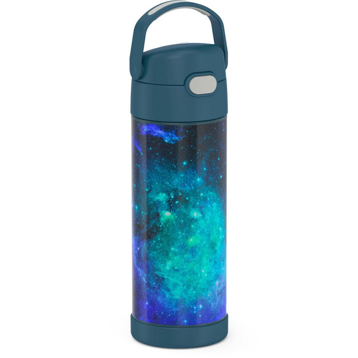 Thermos 16oz FUNtainer Water Bottle with Bail Handle- Galaxy Teal *NEW*