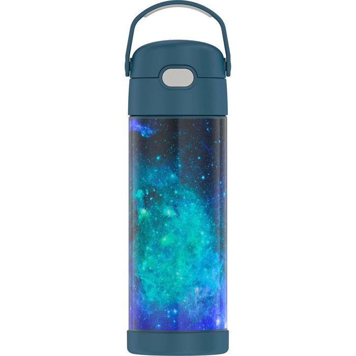 Thermos 16oz FUNtainer Water Bottle with Bail Handle- Galaxy Teal *NEW*